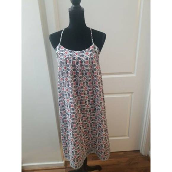 Madewell Dresses & Skirts - Madewell paisley print spaghetti strap dress 2 baby doll dress summer dress